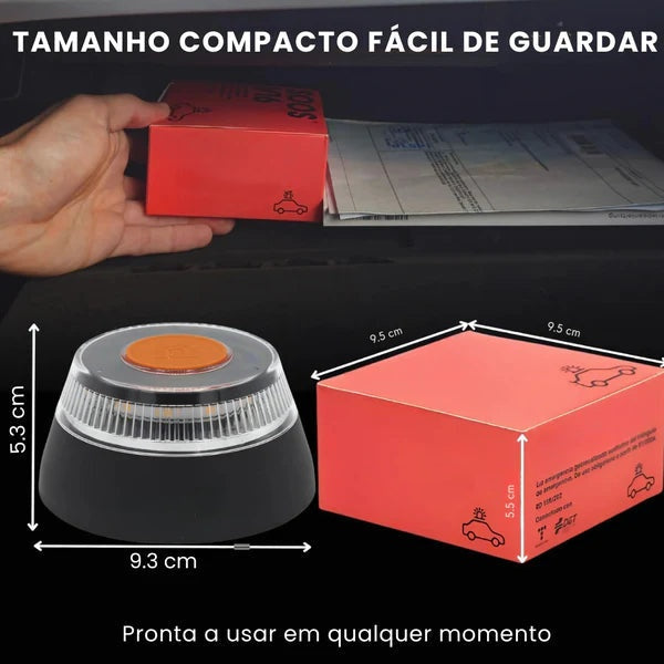 DarkFairy Luz Emergência V16 (DeT Homologada) - Geolocalização 3.0, Dados Incluídos, Normativa 2026