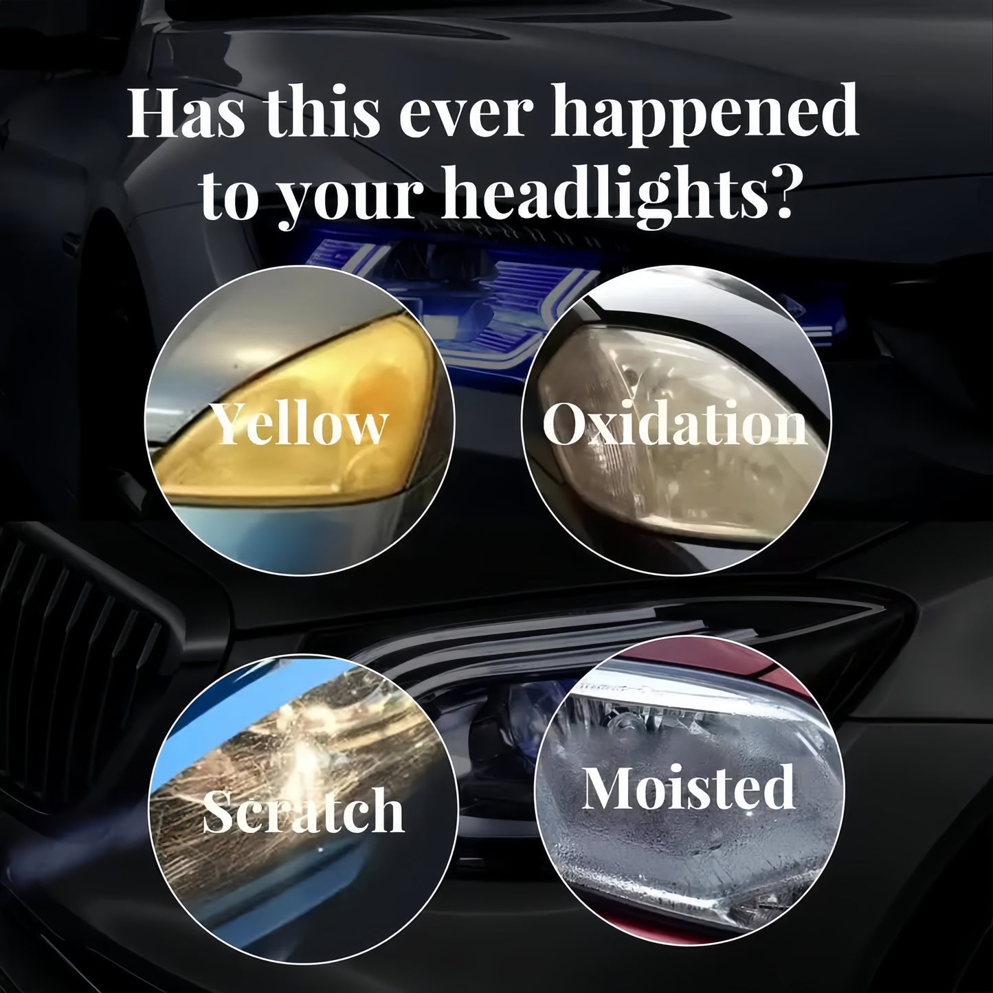 Headlight Restoration Spray – The solution for dull, yellowed, or cloudy car headlights
