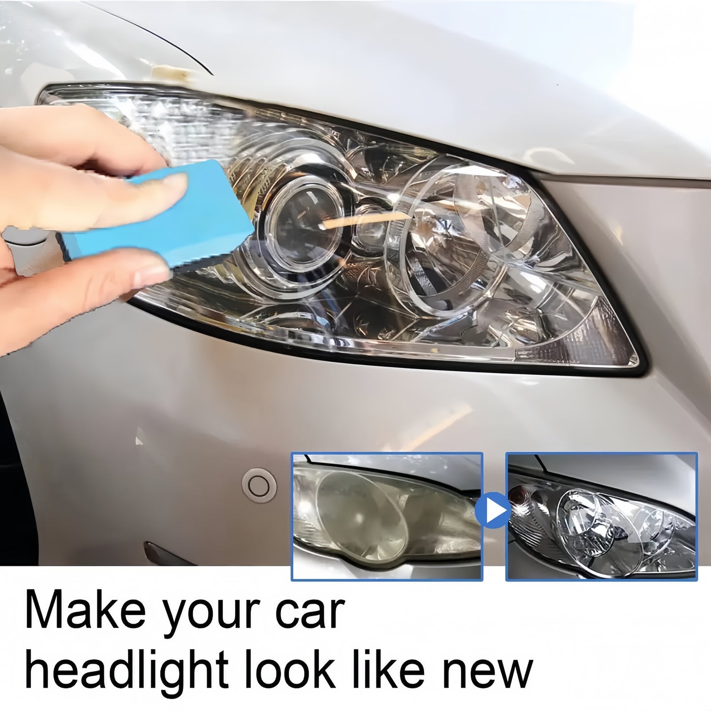 Headlight Restoration Spray – The solution for dull, yellowed, or cloudy car headlights